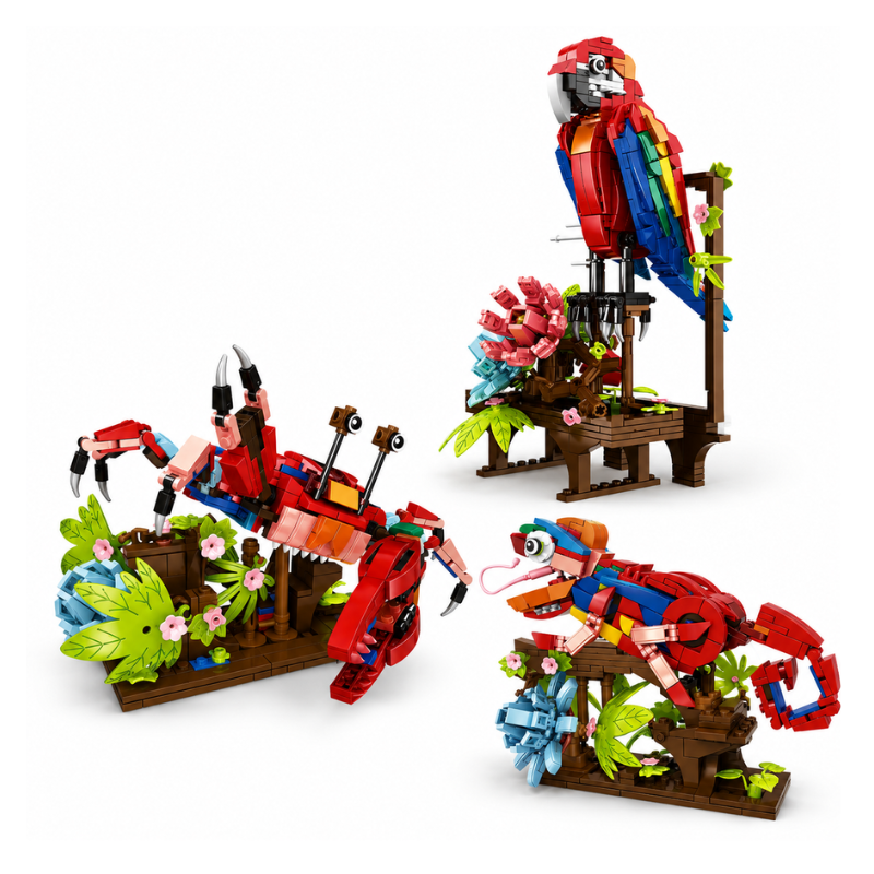 Bricks Box Create monthly creative building 3in1 animal project