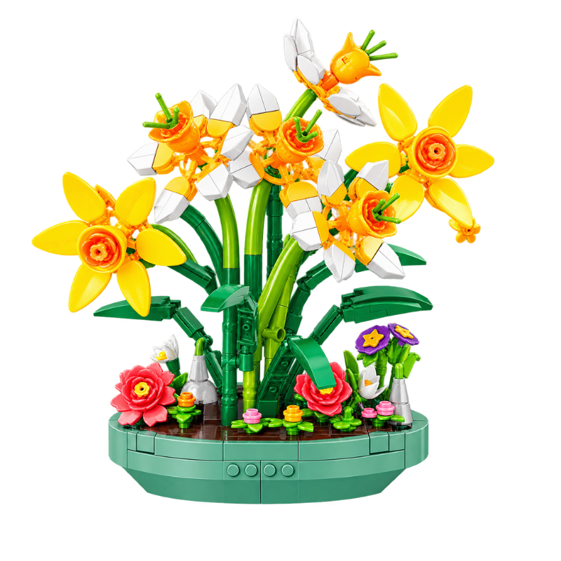 Bricks Box Create flower and nature building set