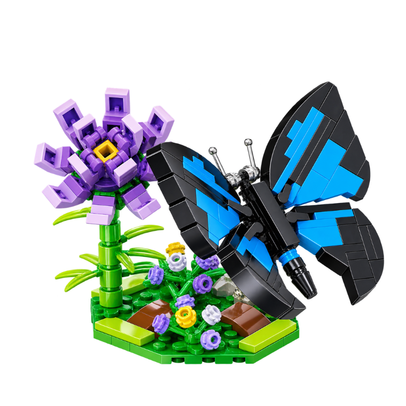Bricks Box Create botanical brick building project