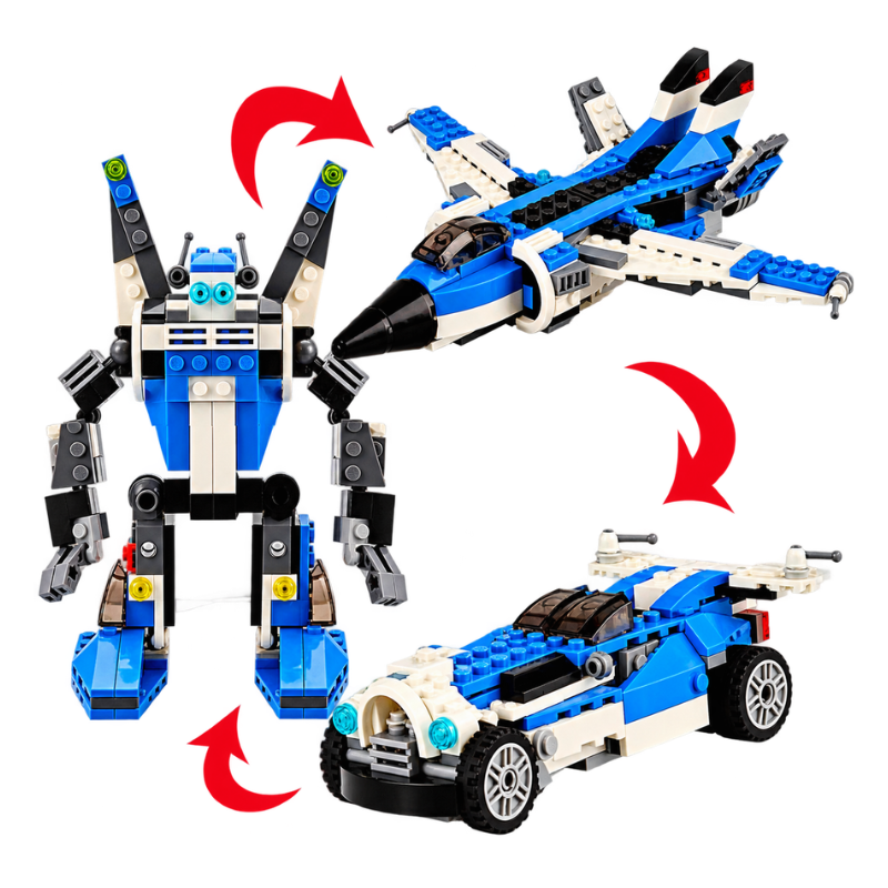 Bricks Box Adventure Subscription Rocket 3in1
