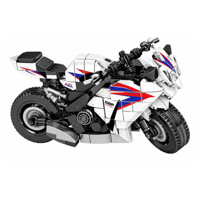 Bricks Box Construct subscription range with advanced brick building projects Motorbike